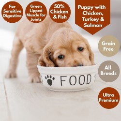 Ultra Premium Puppy with Chicken, Turkey & Salmon Ultra Premium Puppy with Chicken, Turkey & Salmon