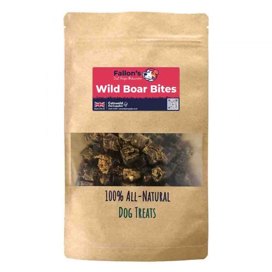 Wild Boar Bites Natural Air Dried Dog Treat 200g