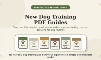New Practical Dog Training Guides Now Available
