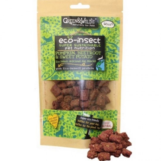 Green&Wilds Eco-Insect Dog Bakes 130g