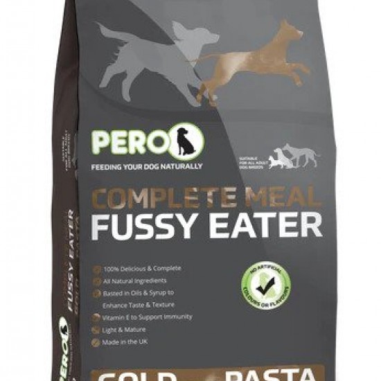 Pero Fussy Eater Gold with Pasta Dog Food 12KG