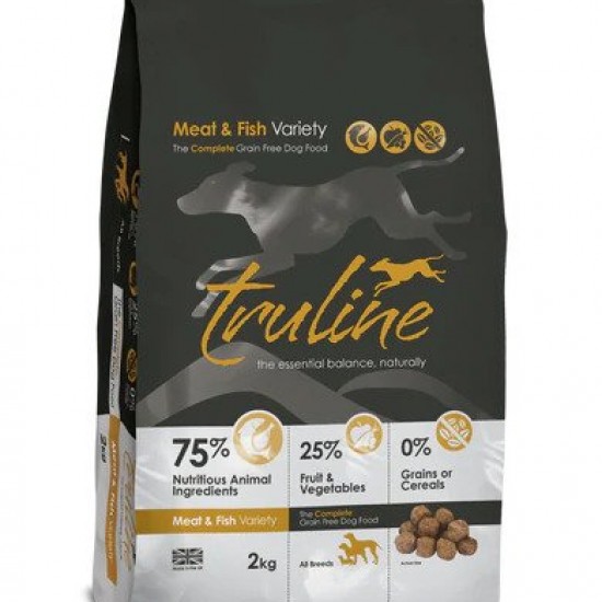 Truline High Meat Grain Free Meat & Fish Dry Dog Food