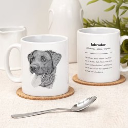 Labrador Ceramic Mug - Designed & Hand Finished in the UK 