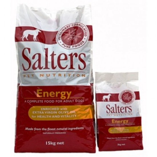 Salters Energy Dog Food - 67.7% Fresh Chicken 15KG Salters Energy Dog Food - 67.7% Fresh Chicken 15KG