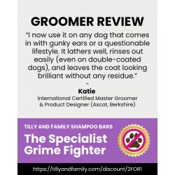 The Relaxing One Lavender & Rosemary -  Dog Shampoo Bar by Tilly and Family