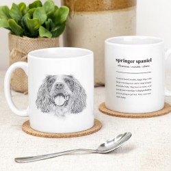 Springer Spaniel Ceramic Mug - Designed & Hand Finished in the UK 